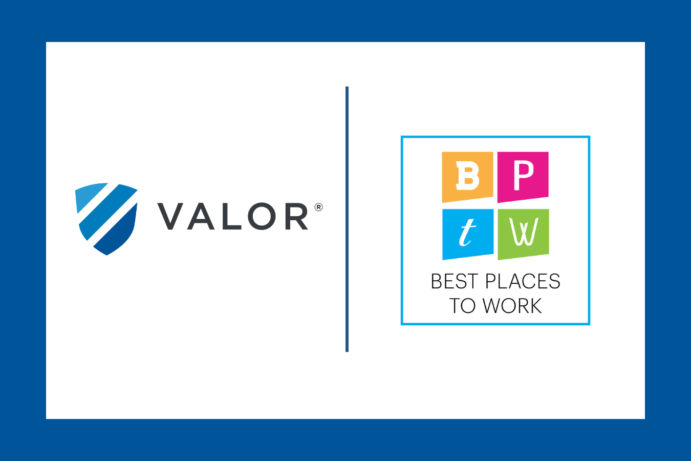 Valor Recognized Among “Best Places to Work” by DBJ