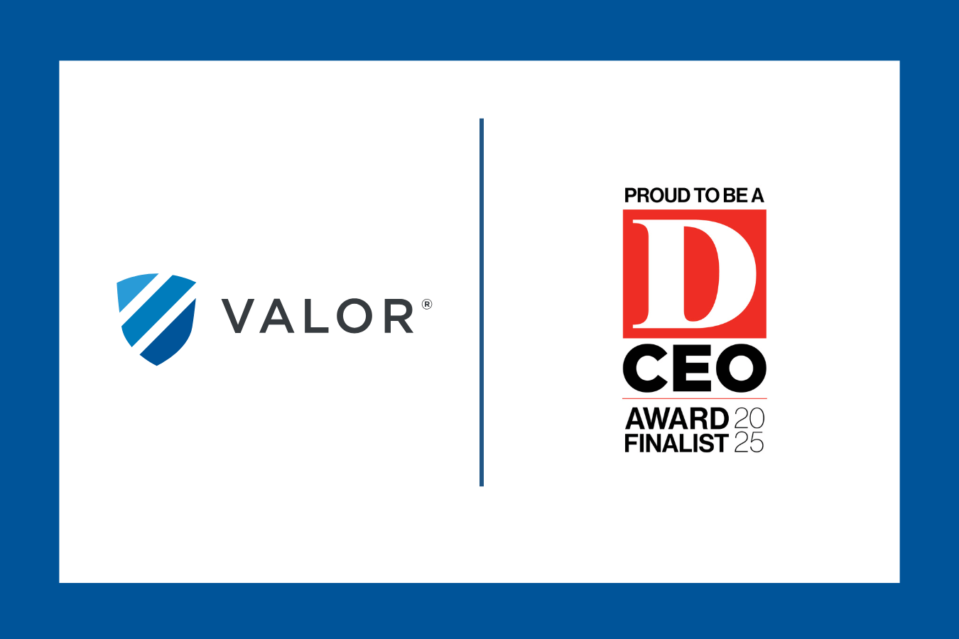 Valor CEO Recognized as 2025 D CEO Energy Awards Finalist