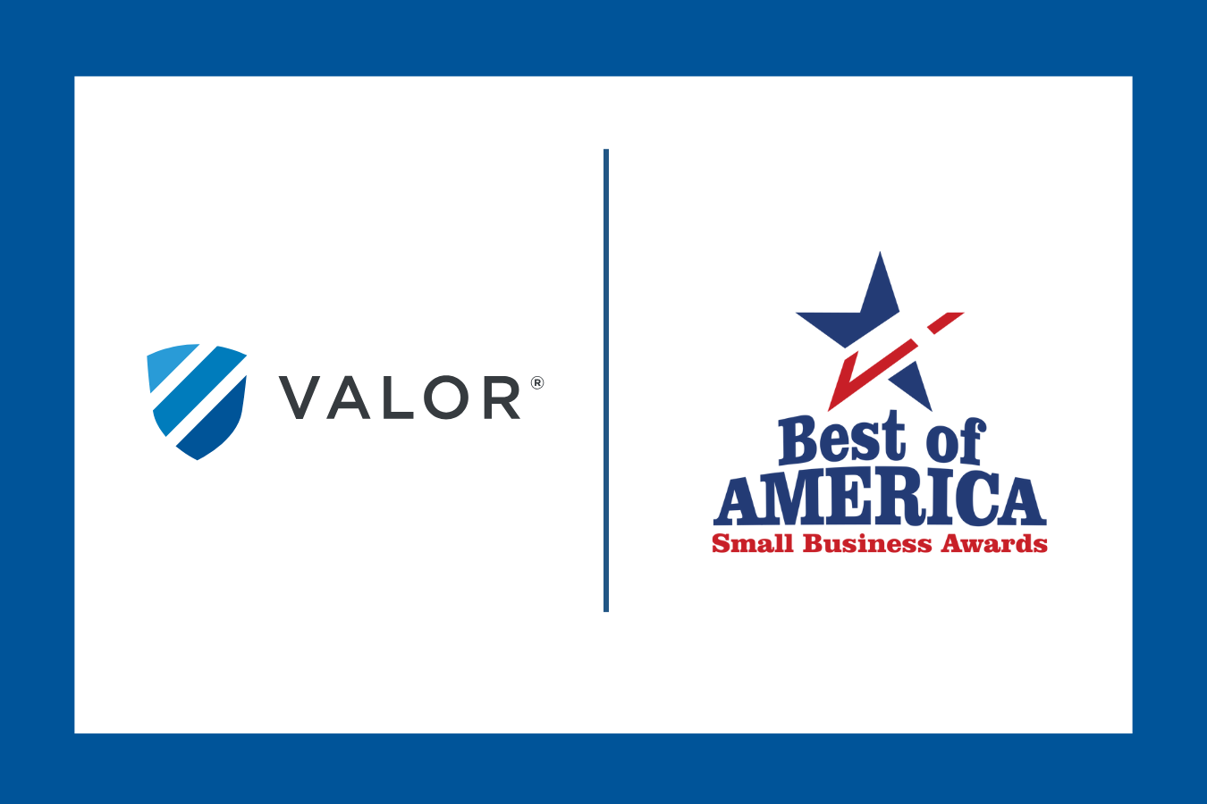 Valor Wins Best of America Small Business Award for Best Entrepreneur